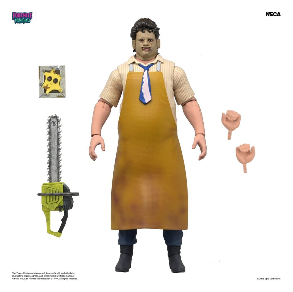 Fortnite/Texas Chainsaw Massacre Fortnitemares Actionfigur Leatherface 18 cm – Bild 4