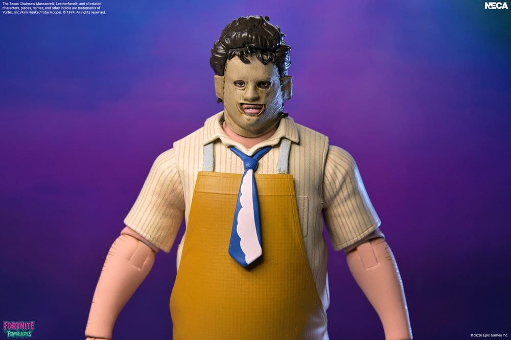 Fortnite/Texas Chainsaw Massacre Fortnitemares Actionfigur Leatherface 18 cm – Bild 6