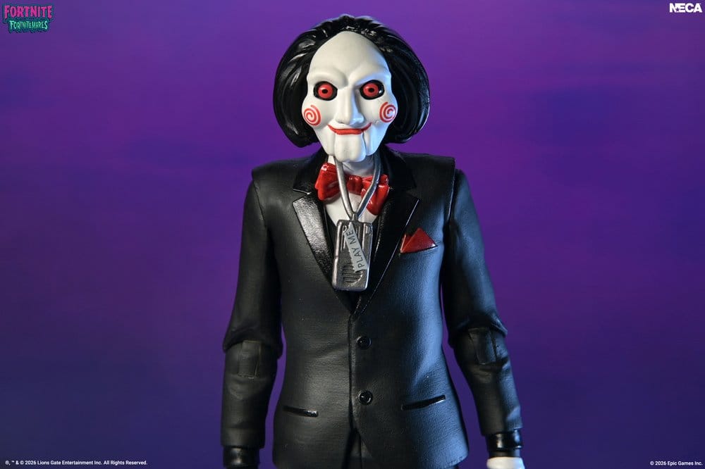 Fortnite/SAW Fortnitemares Actionfigur Billy the Puppet 18 cm – Bild 6