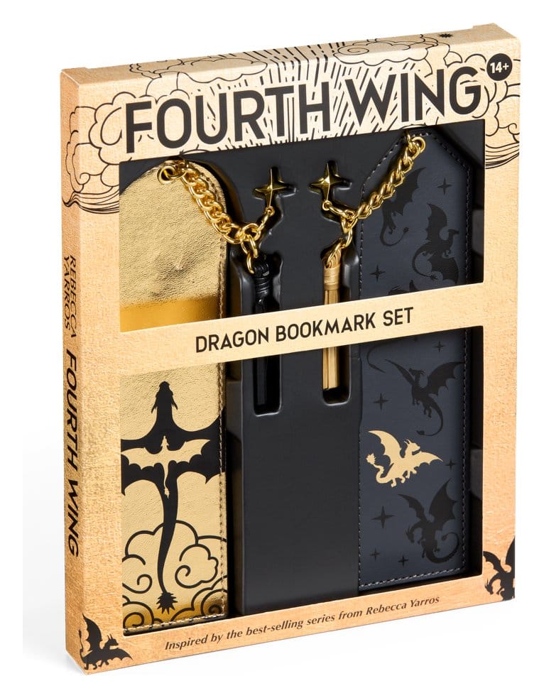 Fourth Wing Lesezeichen 2er-Set Dragon 15 cm – Bild 3