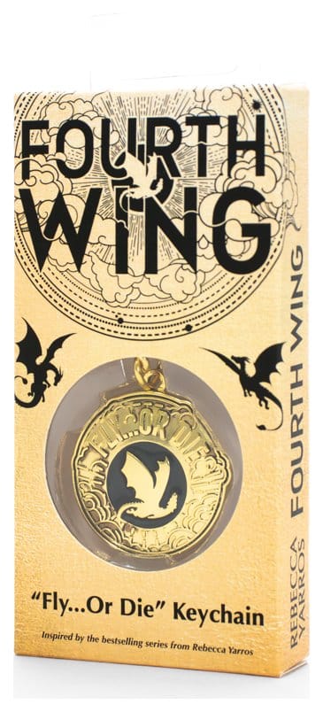 Fourth Wing Schlüsselanhänger Fly or Die 14 cm – Bild 4