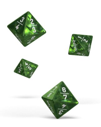 Oakie Doakie Dice W8 Würfel 18 mm Goyf Marble - Grün (4)
