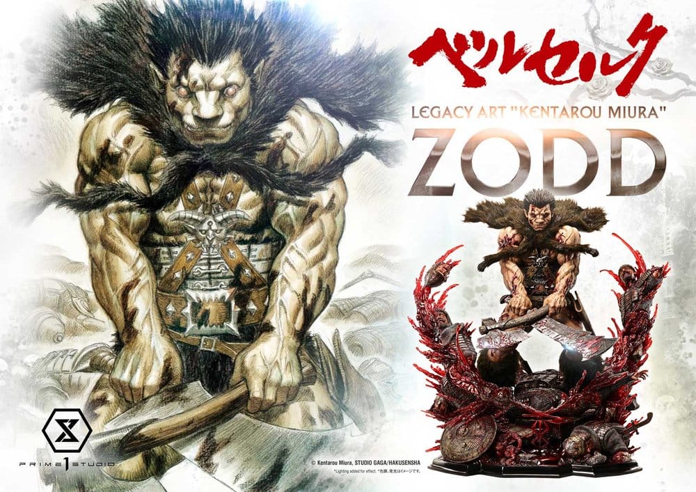 Berserk Legacy Art "Kentarou Miura" Statue 1/4 Zodd 88 cm – Bild 2