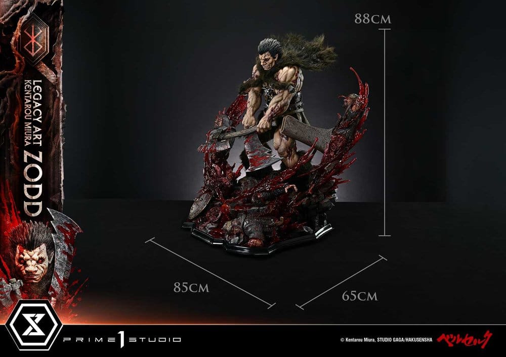 Berserk Legacy Art "Kentarou Miura" Statue 1/4 Zodd 88 cm – Bild 7