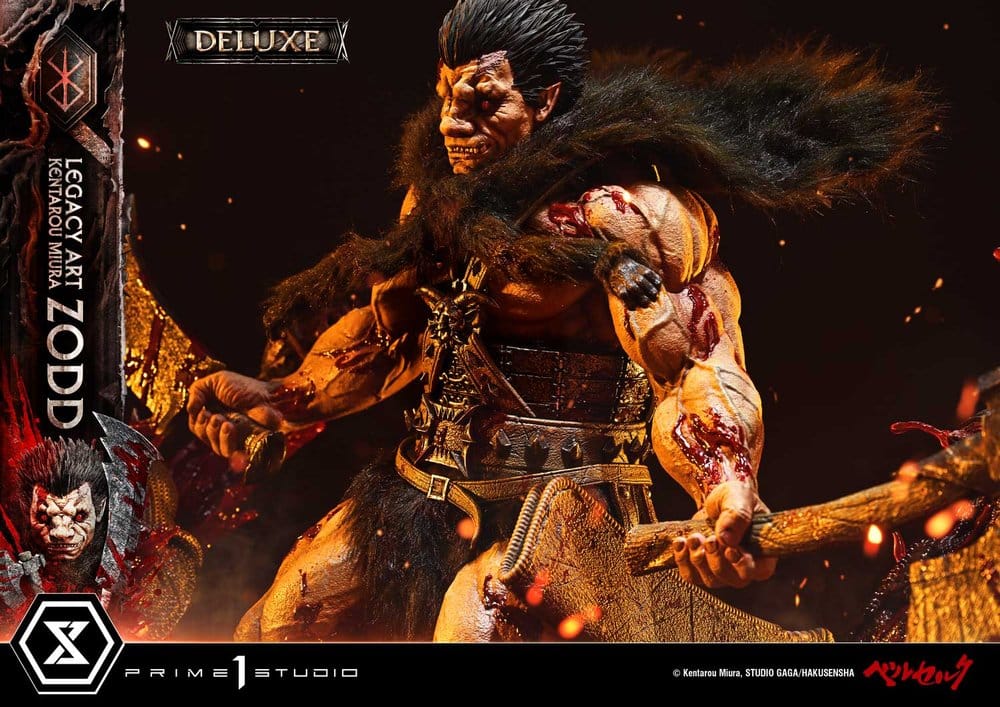 Berserk Legacy Art "Kentarou Miura" Statue 1/4 Zodd Deluxe Version 88 cm – Bild 3