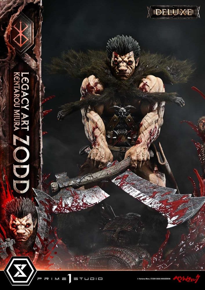 Berserk Legacy Art "Kentarou Miura" Statue 1/4 Zodd Deluxe Version 88 cm – Bild 24