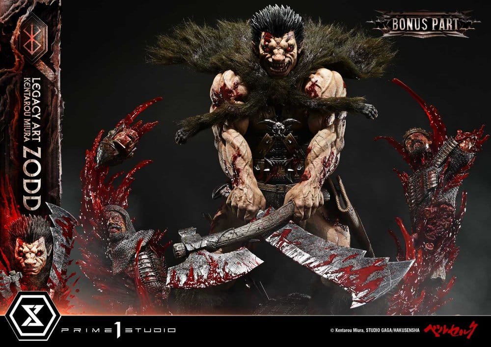 Berserk Legacy Art "Kentarou Miura" Statue 1/4 Zodd DX Bonus Version 88 cm – Bild 4