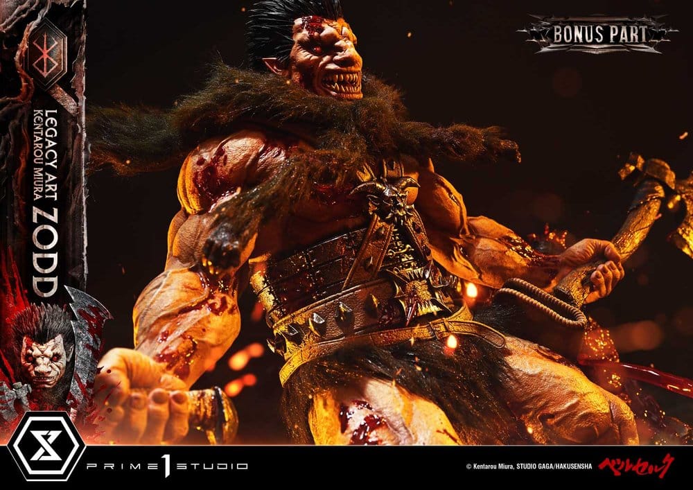 Berserk Legacy Art "Kentarou Miura" Statue 1/4 Zodd DX Bonus Version 88 cm – Bild 5