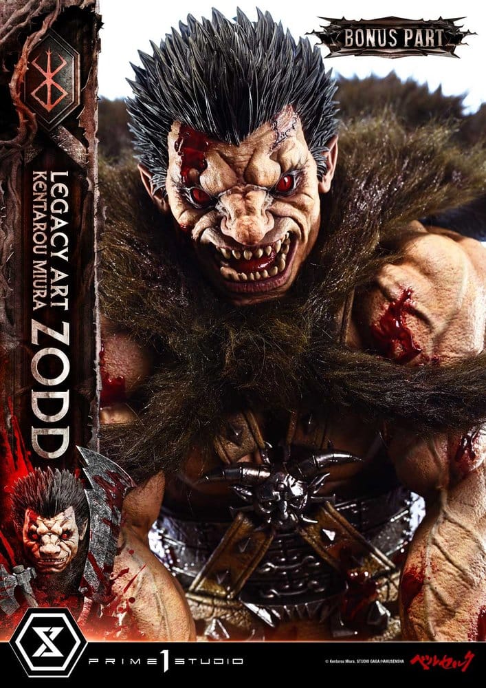 Berserk Legacy Art "Kentarou Miura" Statue 1/4 Zodd DX Bonus Version 88 cm – Bild 6