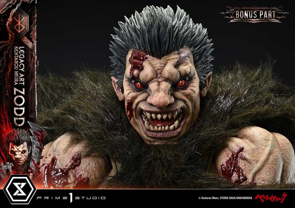 Berserk Legacy Art "Kentarou Miura" Statue 1/4 Zodd DX Bonus Version 88 cm – Bild 7