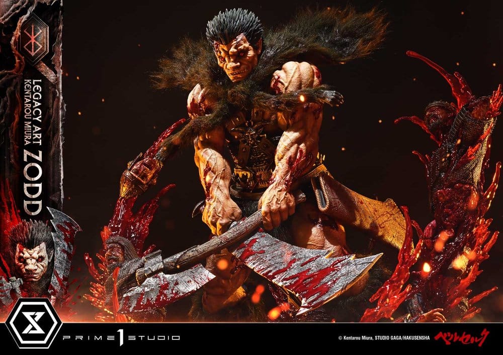 Berserk Legacy Art "Kentarou Miura" Statue 1/4 Zodd DX Bonus Version 88 cm – Bild 9