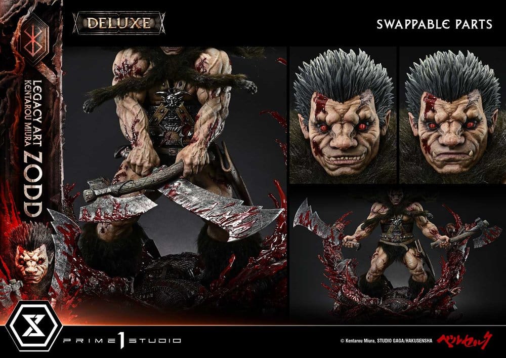 Berserk Legacy Art "Kentarou Miura" Statue 1/4 Zodd DX Bonus Version 88 cm – Bild 12