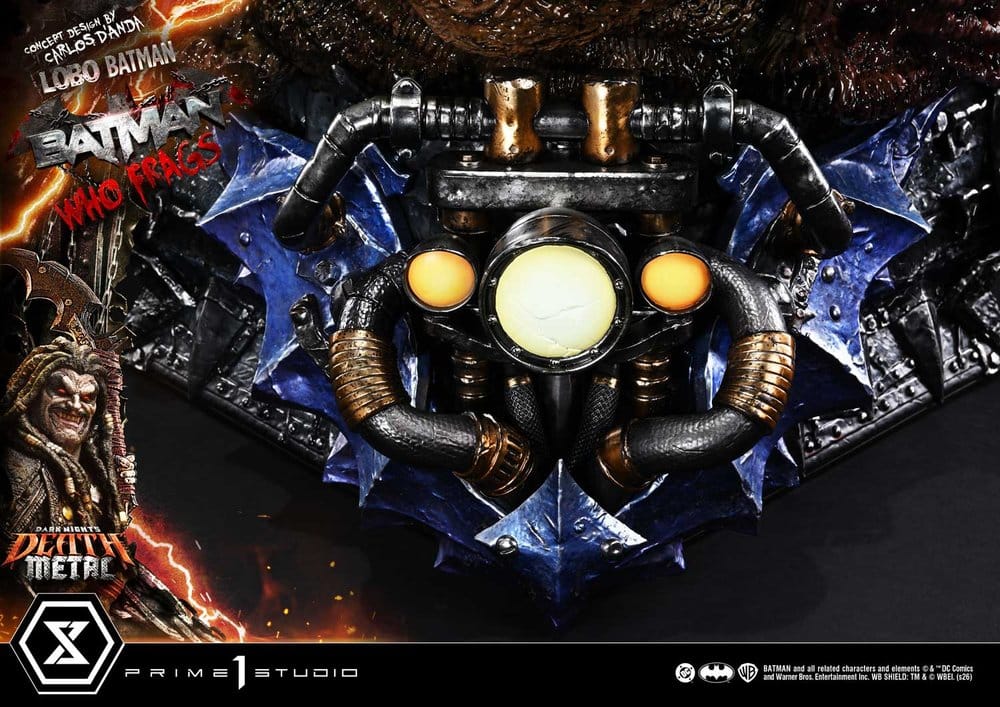 Dark Nights: Death Metal Museum Masterline Statue 1/3 Lobo Batman: Batman Who Frags Deluxe Bonus Version 81 cm – Bild 25