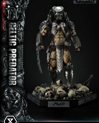 The Alien vs. Predator Museum Masterline Series Statue 1/3 Celtic Predator Bonus Ver. 95 cm