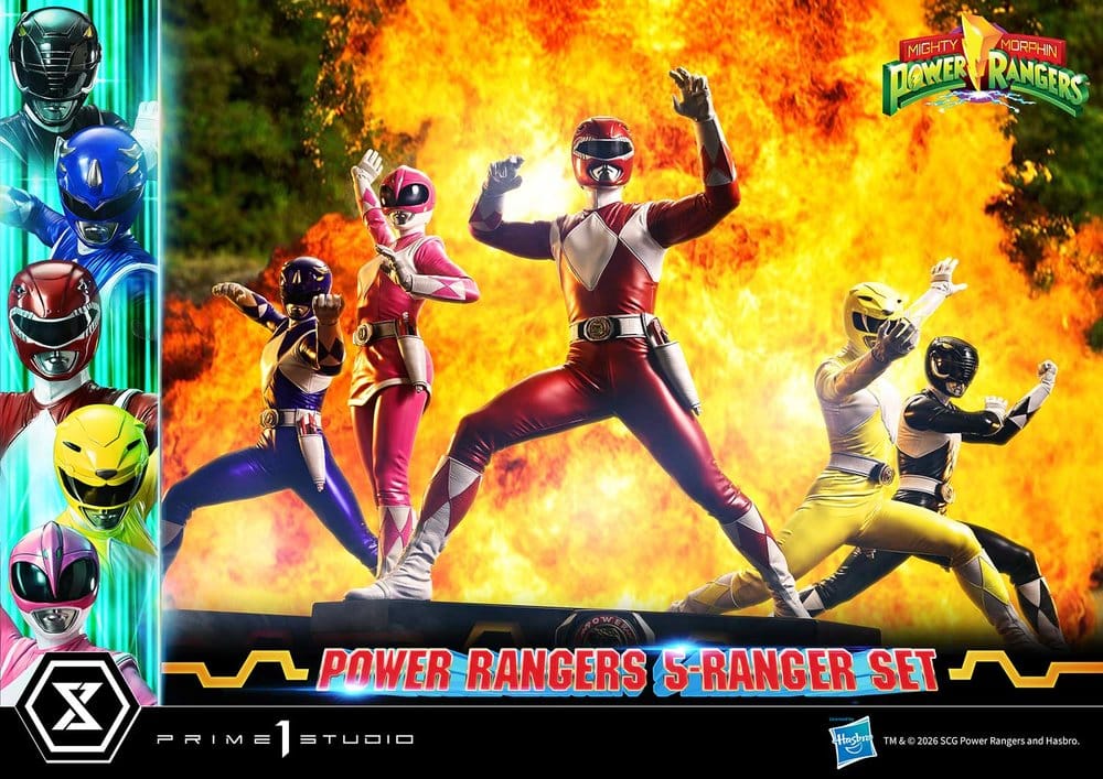 Mighty Morphin Power Rangers Premium Masterline Statuen 5er-Set 1/4 57 cm – Bild 4