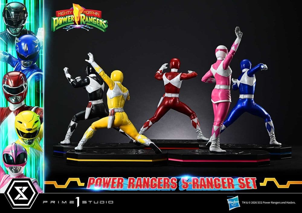 Mighty Morphin Power Rangers Premium Masterline Statuen 5er-Set 1/4 57 cm – Bild 7