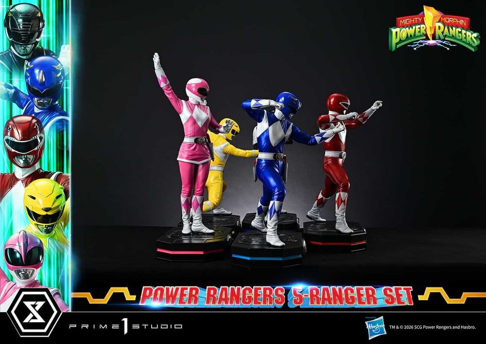 Mighty Morphin Power Rangers Premium Masterline Statuen 5er-Set 1/4 57 cm – Bild 8