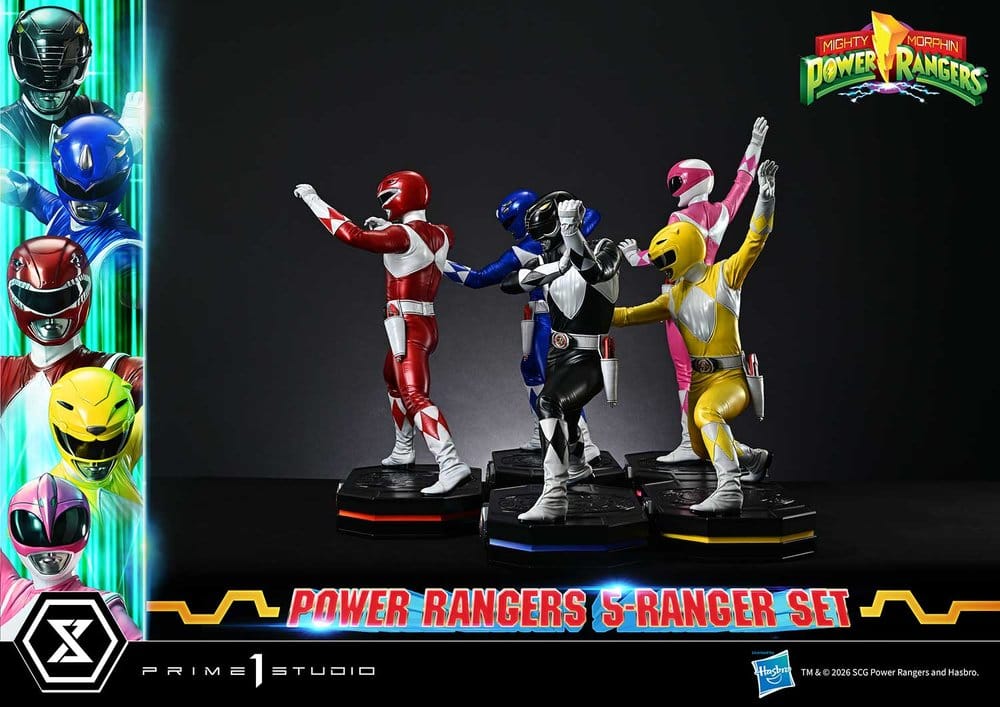 Mighty Morphin Power Rangers Premium Masterline Statuen 5er-Set 1/4 57 cm – Bild 9