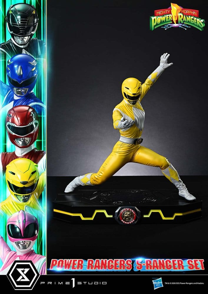 Mighty Morphin Power Rangers Premium Masterline Statuen 5er-Set 1/4 57 cm – Bild 12