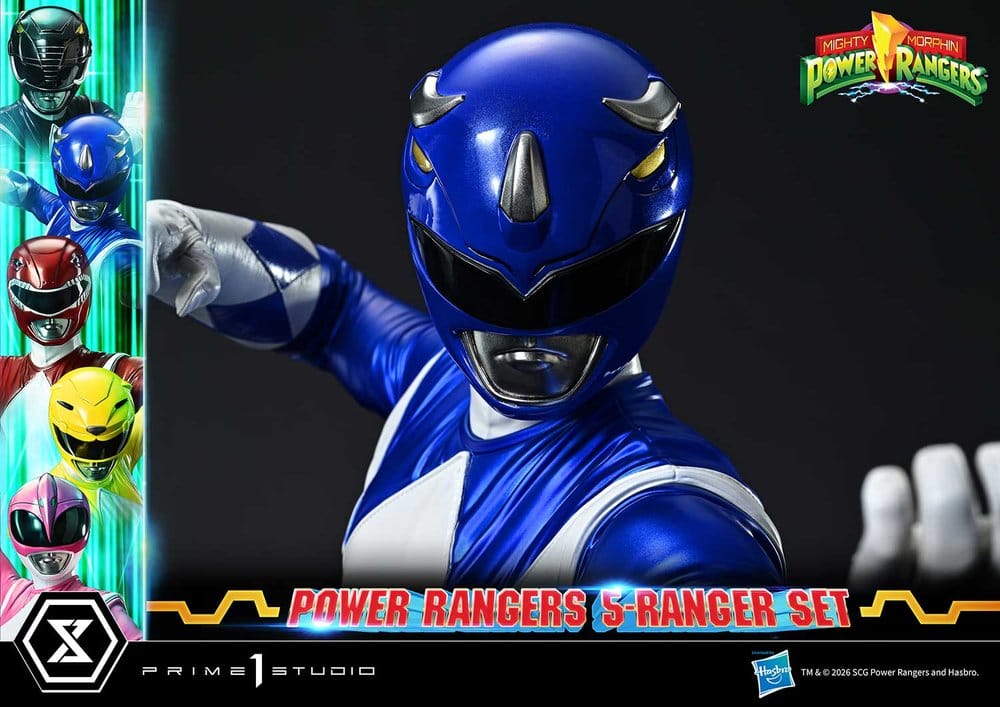 Mighty Morphin Power Rangers Premium Masterline Statuen 5er-Set 1/4 57 cm – Bild 16