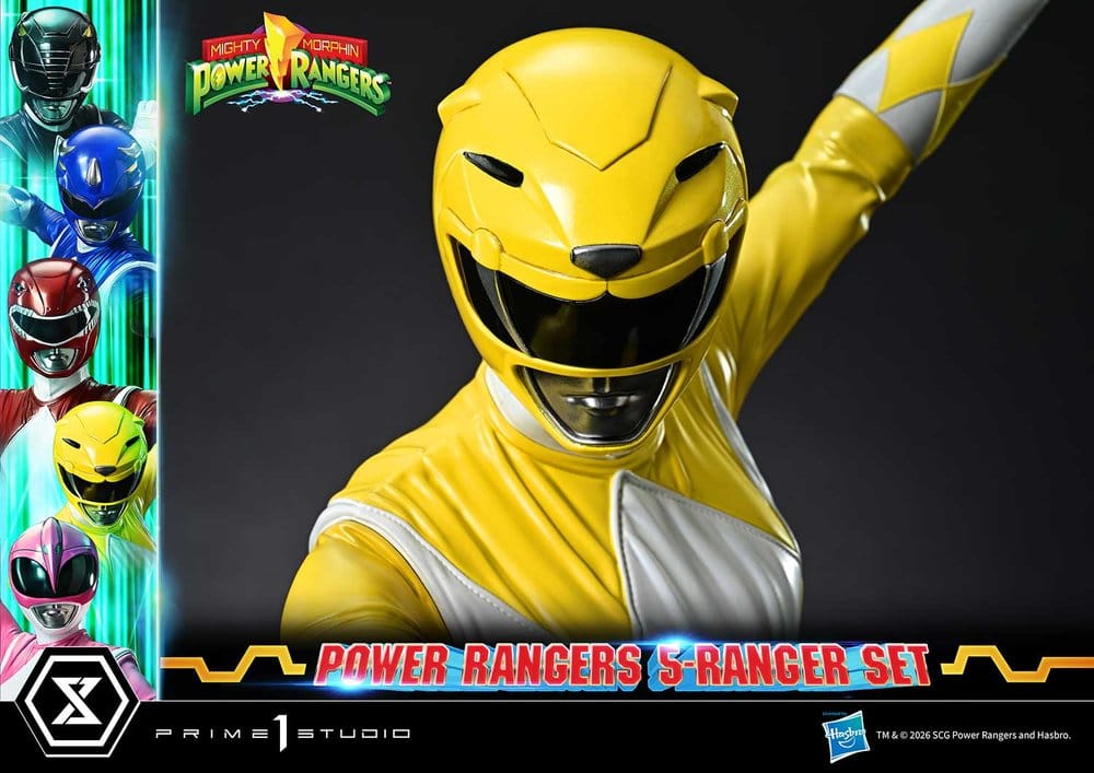 Mighty Morphin Power Rangers Premium Masterline Statuen 5er-Set 1/4 57 cm – Bild 17