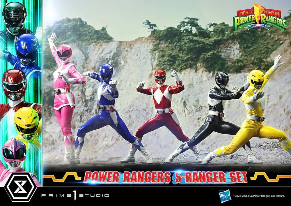 Mighty Morphin Power Rangers Premium Masterline Statuen 5er-Set 1/4 57 cm – Bild 20