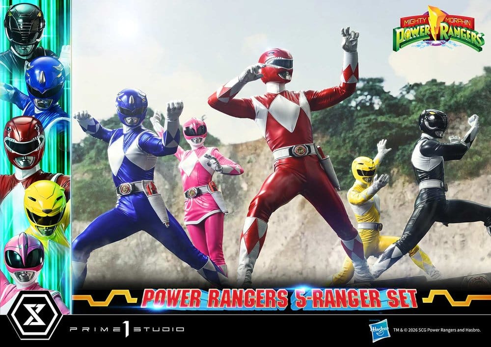 Mighty Morphin Power Rangers Premium Masterline Statuen 5er-Set 1/4 57 cm – Bild 21