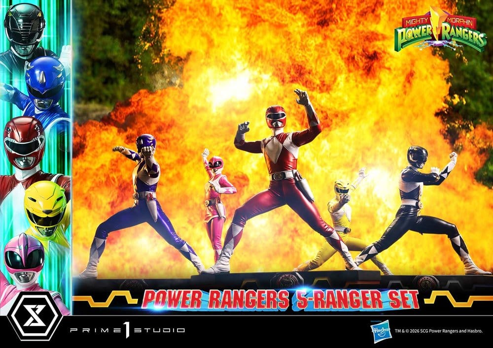 Mighty Morphin Power Rangers Premium Masterline Statuen 5er-Set 1/4 57 cm – Bild 22