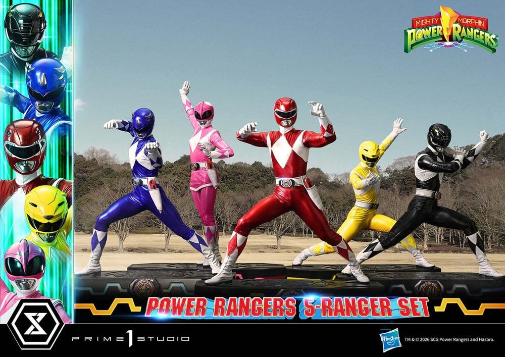 Mighty Morphin Power Rangers Premium Masterline Statuen 5er-Set 1/4 57 cm – Bild 24