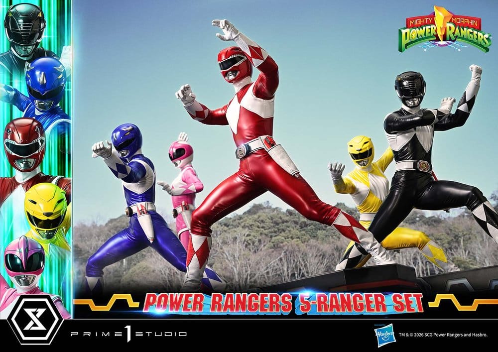 Mighty Morphin Power Rangers Premium Masterline Statuen 5er-Set 1/4 57 cm – Bild 25