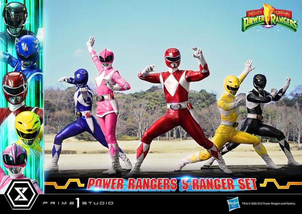 Mighty Morphin Power Rangers Premium Masterline Statuen 5er-Set 1/4 57 cm – Bild 26