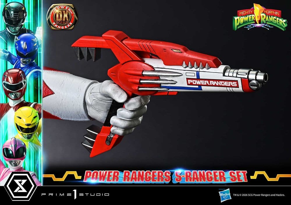 Mighty Morphin Power Rangers Premium Masterline Statuen 5er-Set 1/4 Deluxe Bonus Version 62 cm – Bild 4