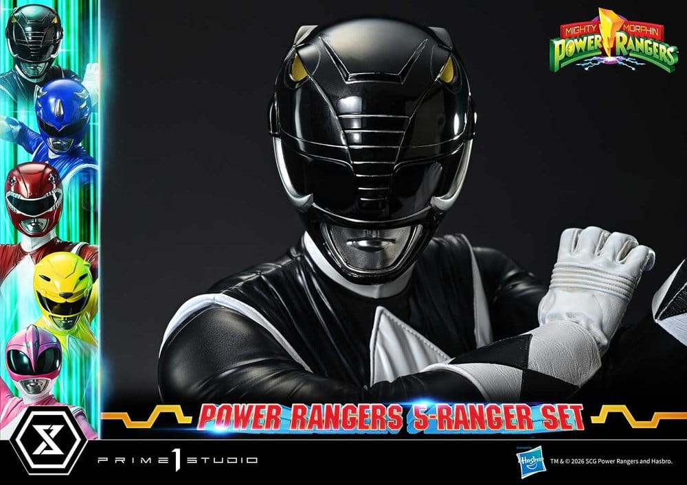 Mighty Morphin Power Rangers Premium Masterline Statuen 5er-Set 1/4 Deluxe Bonus Version 62 cm – Bild 25