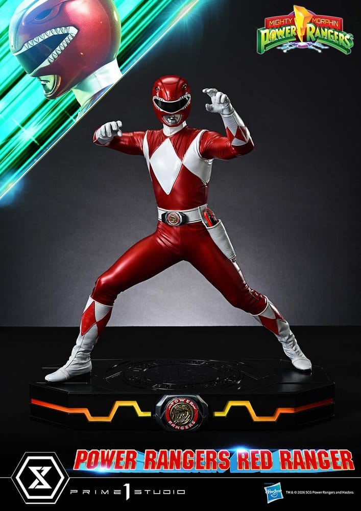 Mighty Morphin Power Rangers Premium Masterline Statue 1/4 Red Ranger 62 cm – Bild 10
