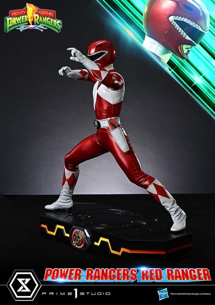 Mighty Morphin Power Rangers Premium Masterline Statue 1/4 Red Ranger 62 cm – Bild 13