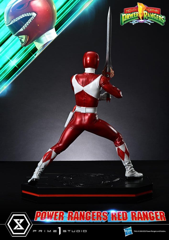 Mighty Morphin Power Rangers Premium Masterline Statue 1/4 Red Ranger 62 cm – Bild 14