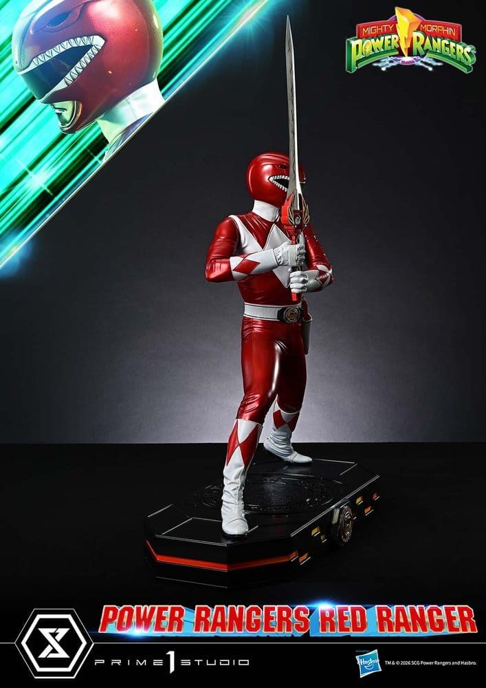 Mighty Morphin Power Rangers Premium Masterline Statue 1/4 Red Ranger 62 cm – Bild 15