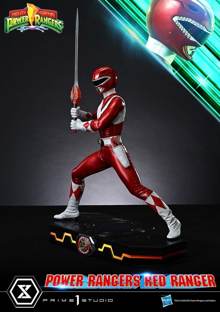 Mighty Morphin Power Rangers Premium Masterline Statue 1/4 Red Ranger 62 cm – Bild 16