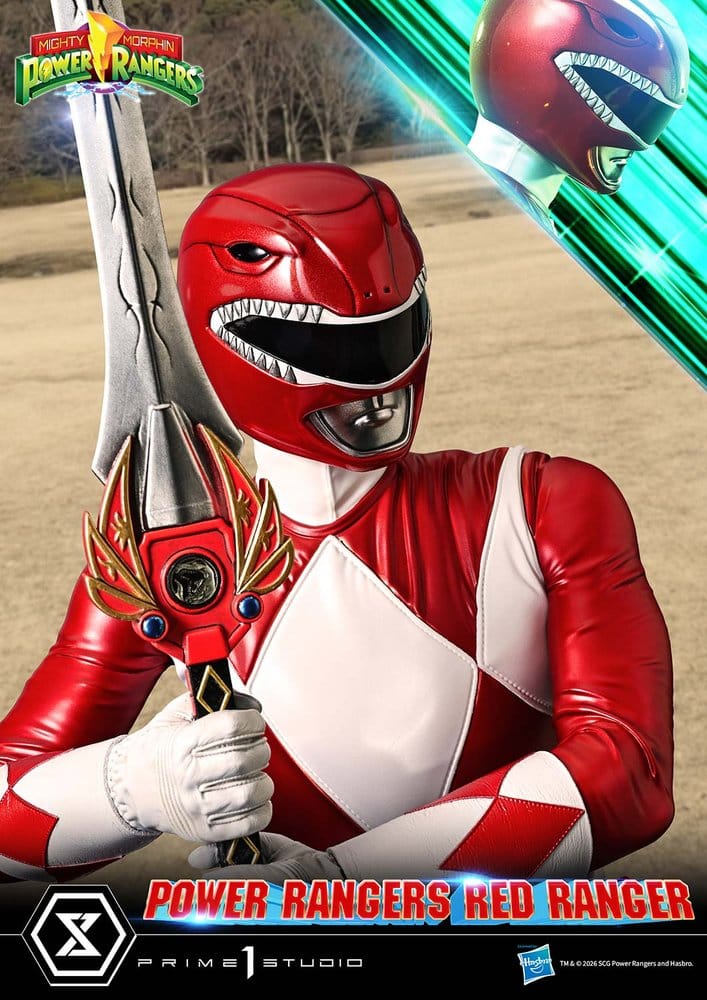 Mighty Morphin Power Rangers Premium Masterline Statue 1/4 Red Ranger 62 cm – Bild 18