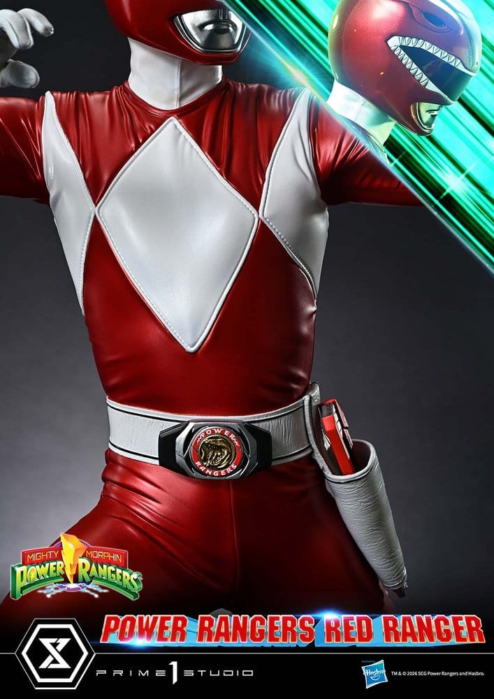 Mighty Morphin Power Rangers Premium Masterline Statue 1/4 Red Ranger 62 cm – Bild 19
