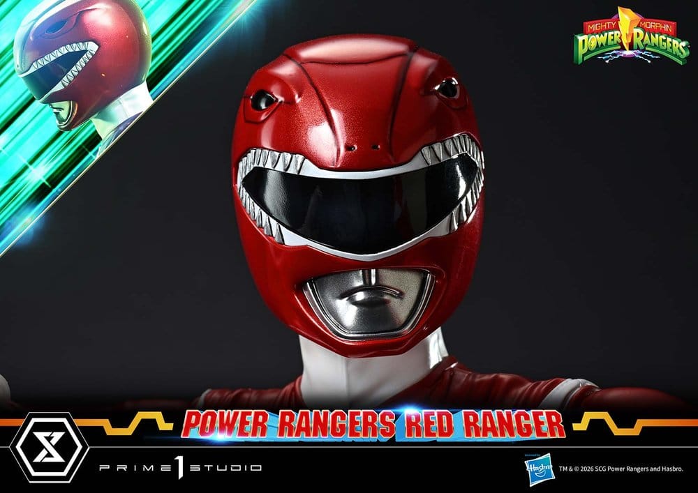 Mighty Morphin Power Rangers Premium Masterline Statue 1/4 Red Ranger 62 cm – Bild 21