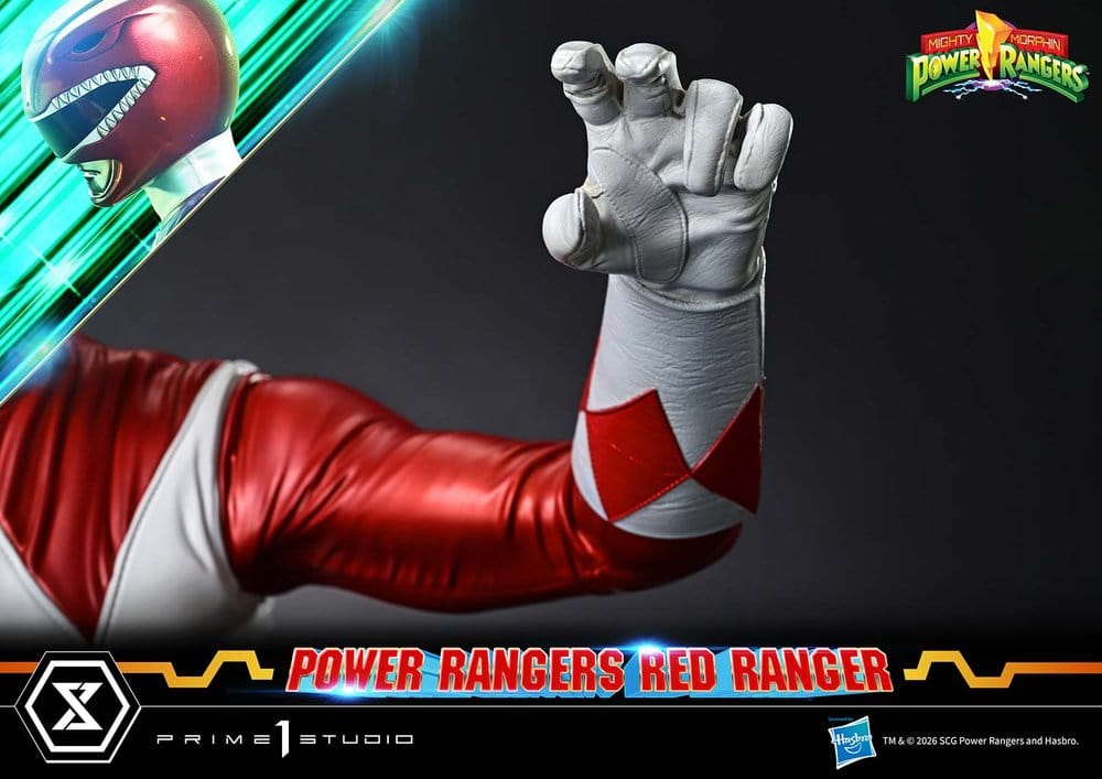 Mighty Morphin Power Rangers Premium Masterline Statue 1/4 Red Ranger 62 cm – Bild 22