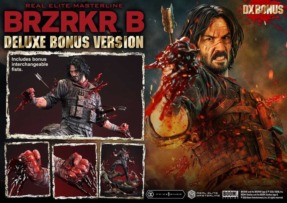 BRZRKR Real Elite Masterline Statue 1/4 B DX Bonus Version 70 cm – Bild 3