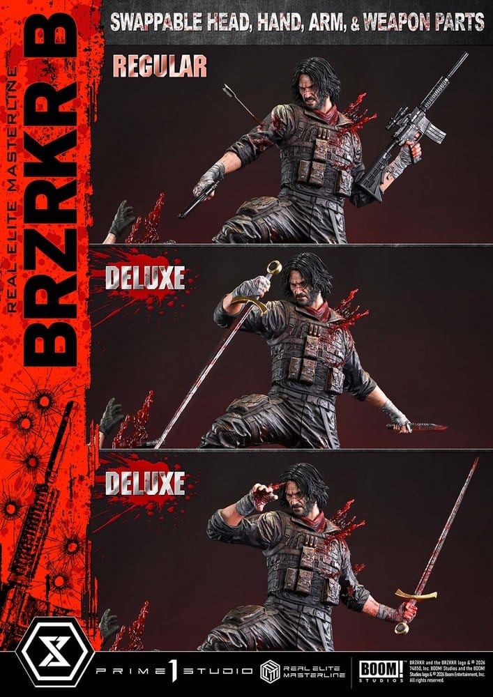 BRZRKR Real Elite Masterline Statue 1/4 B DX Bonus Version 70 cm – Bild 16