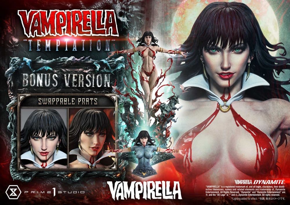 Vampirella Real Elite Masterline Series Statue 1/3 Temptation Bonus Version 100 cm – Bild 3