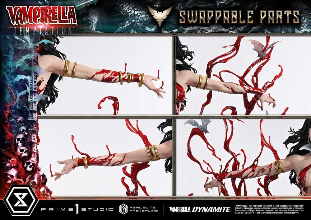 Vampirella Real Elite Masterline Series Statue 1/3 Temptation Bonus Version 100 cm – Bild 9