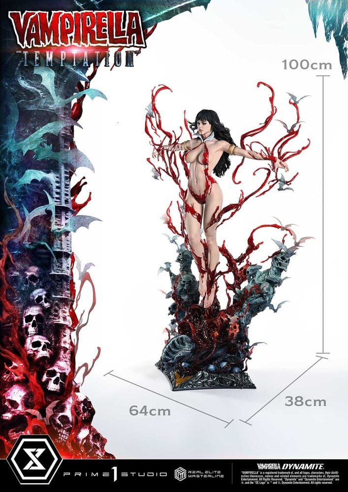 Vampirella Real Elite Masterline Series Statue 1/3 Temptation Bonus Version 100 cm – Bild 12