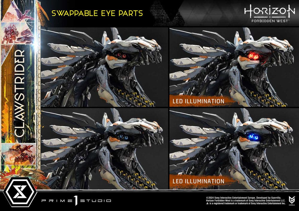 Horizon Forbidden West Ultimate Premium Masterline Series Statue 1/4 Clawstrider 68 cm – Bild 3