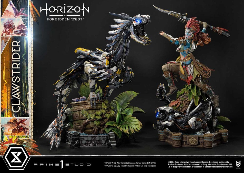 Horizon Forbidden West Ultimate Premium Masterline Series Statue 1/4 Clawstrider 68 cm – Bild 13