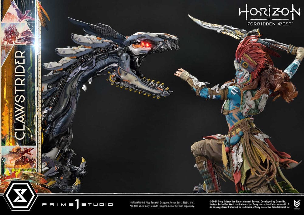 Horizon Forbidden West Ultimate Premium Masterline Series Statue 1/4 Clawstrider 68 cm – Bild 26